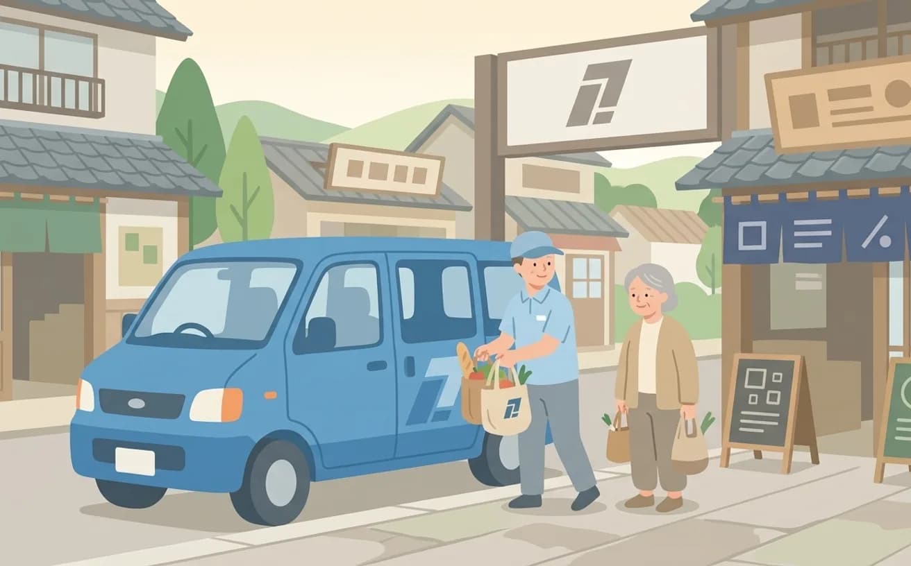 大阪府で介護タクシーを探す｜市町村ごとの確認事項と探し方のコツを表すイラスト