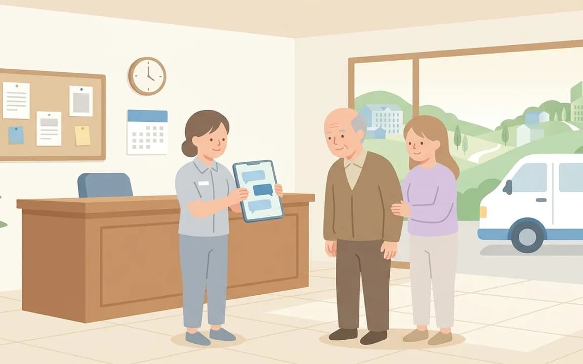 AIが会話で参照のイメージイラスト