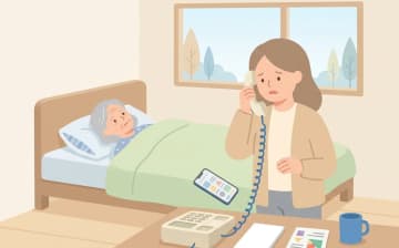 介護タクシーのキャンセル料の確認ポイントを表すイラスト