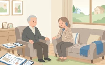 本人同意と個人情報を伝えるときの確認ポイントを表すイラスト