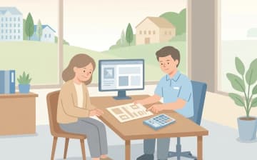 介護タクシー自費利用の見積もり確認|聞き方と行き違い防止のコツを表すイラスト