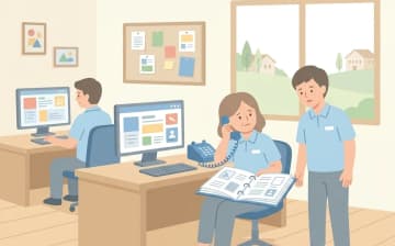 介護タクシーで対応が難しいケースの確認ポイントを表すイラスト