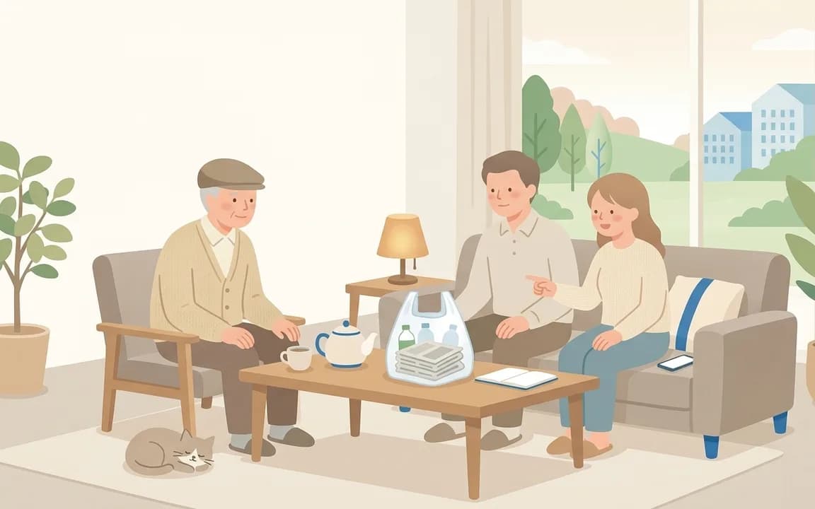 通院と退院で条件が違うと分かりましたのイメージイラスト